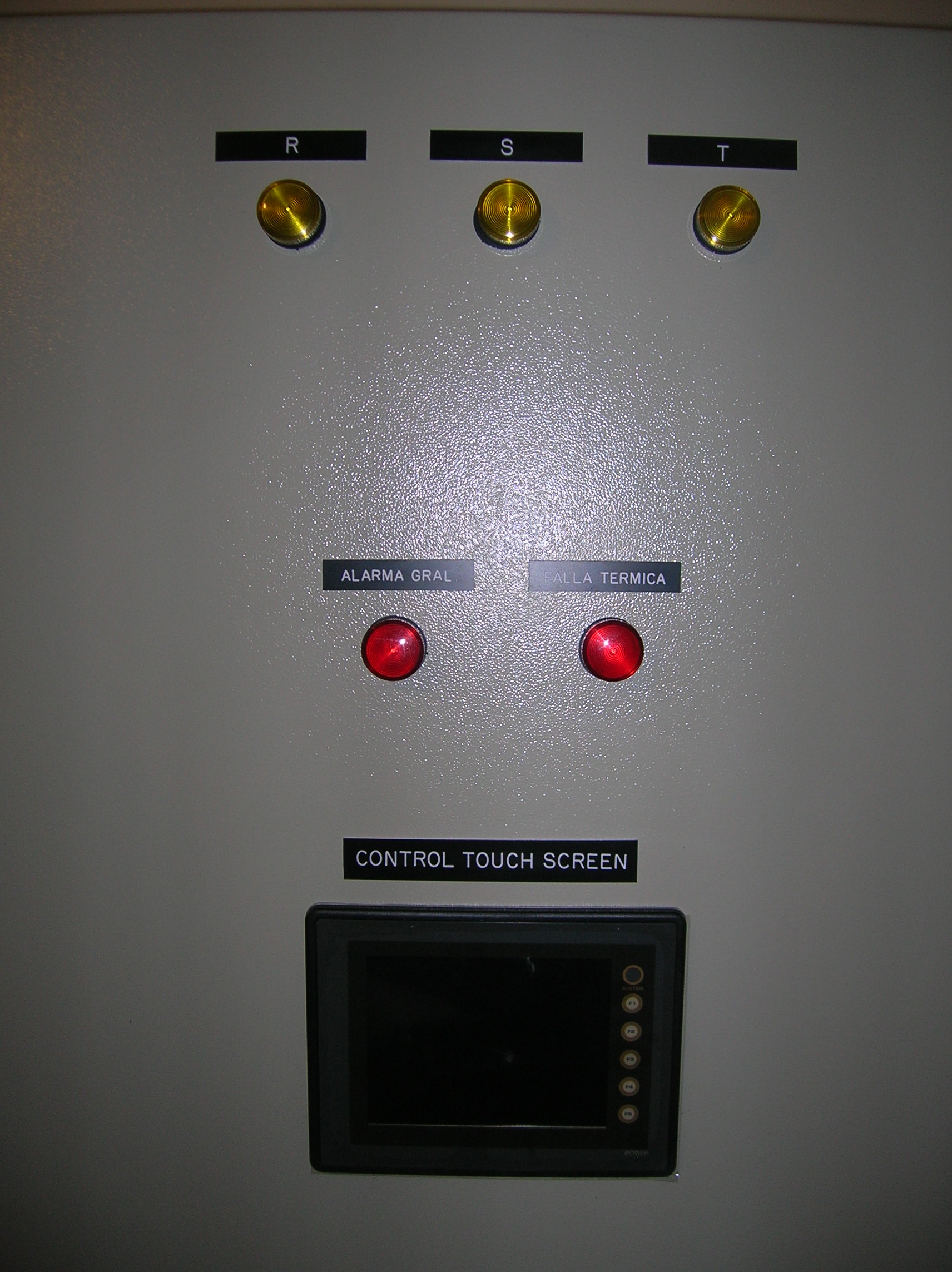 Pantalla TouchScreen HMI